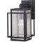 Vaxcel Hyde Park 1 Light Dusk to Dawn Bronze Mission Outdoor Wall Lantern Clear Glass T0467 - alternate 1